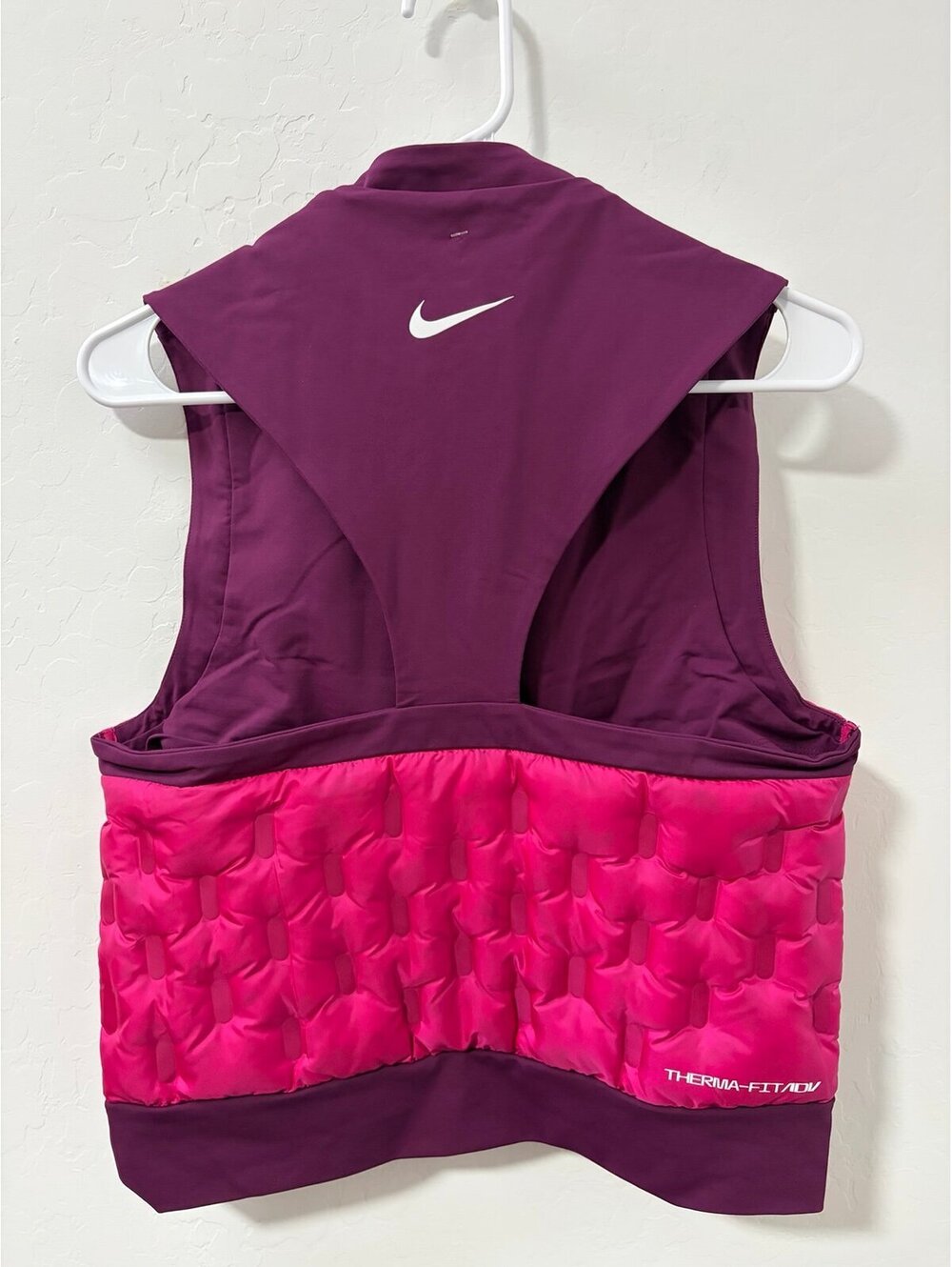 New $200 Nike AeroLoft Running Golf Vest Purple Pink Therma fit ADV Womens Small - Picture 5 of 5